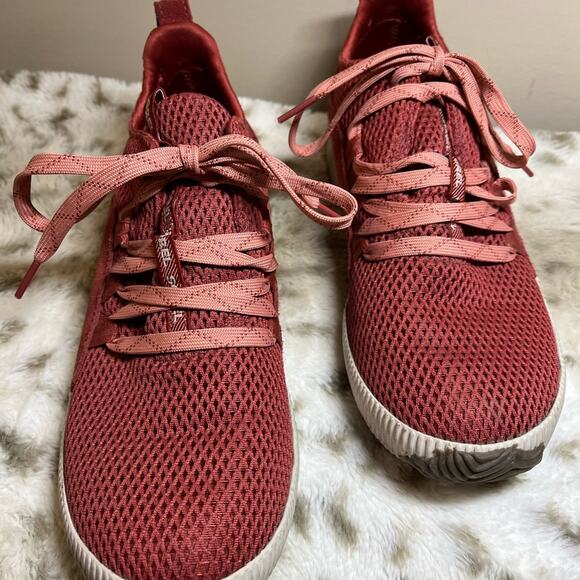 Sorel Women Out and About Sneakers Red/Rust Size 8 - Picture 3 of 5